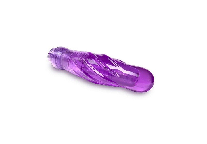Μωβ Ρεαλιστικός Δονητής - Naturally Yours Bachata Purple 17cm