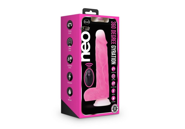 Blush Neo Elite Roxy Gytaring Dildo Pink 21.5cm