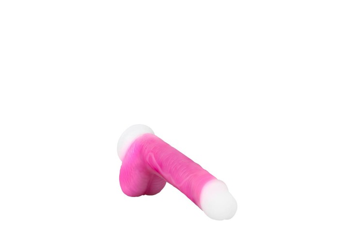 Ροζ Ασύρματος Ρεαλιστικός Δονητής Με Περιστροφική Κίνηση - Blush Neo Elite Roxy Gytaring Dildo Pink 21.5cm