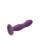 Ρεαλιστικό Ομοίωμα Σιλικόνης - Dream Toys Flirts Pleasure Dildo Purple 14.6cm