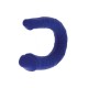 Μπλε Διπλό Ομοίωμα Πέους - Realistic Mini Double Dong Blue 30cm