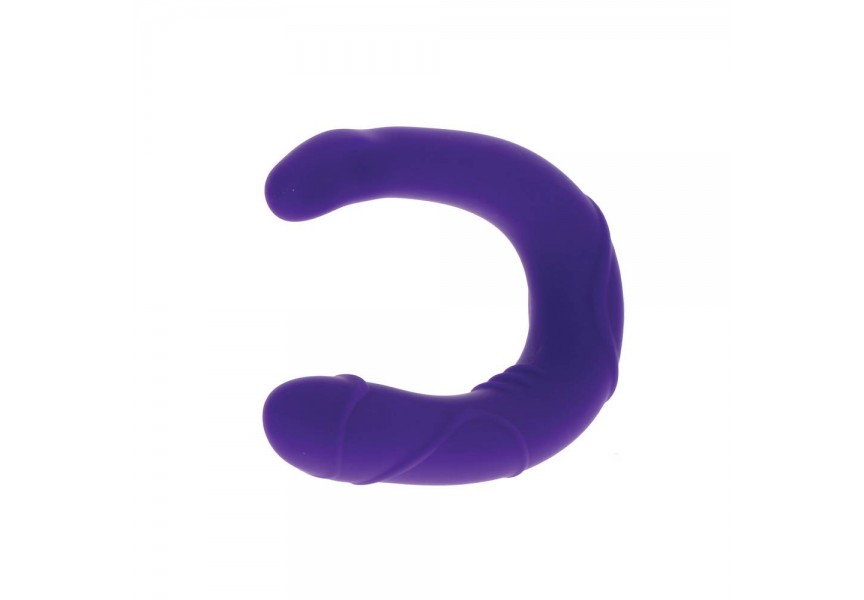 Μωβ Διπλό Ομοίωμα Πέους - Vogue Mini Double Dong Purple 30cm