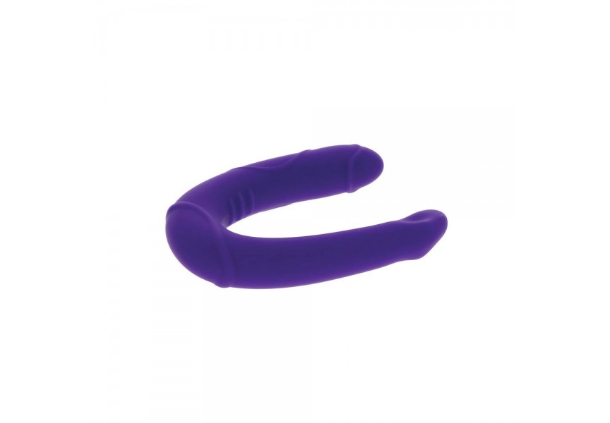 Μωβ Διπλό Ομοίωμα Πέους - Vogue Mini Double Dong Purple 30cm