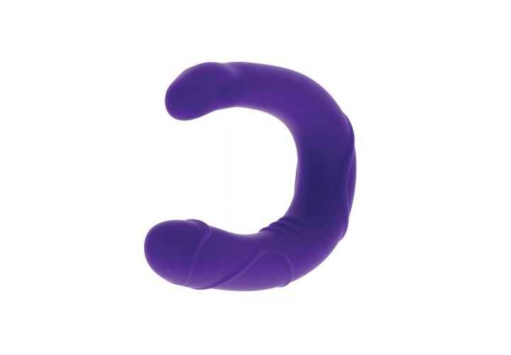 Μωβ Διπλό Ομοίωμα Πέους - Vogue Mini Double Dong Purple 30cm