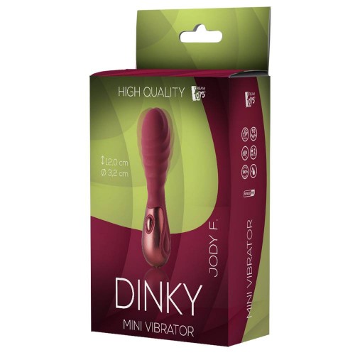 Μίνι Δονητής Σιλικόνης 10 Ταχυτήτων - Dream Toys Dinky Mini Vibrator Jody F 12cm