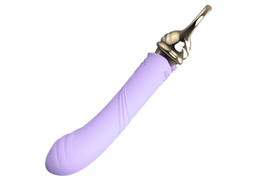 Θερμαινόμενος Δονητής 8 Ταχυτήτων - Zalo Courage Heating G Spot Massager Fantasy Violet 26.6cm