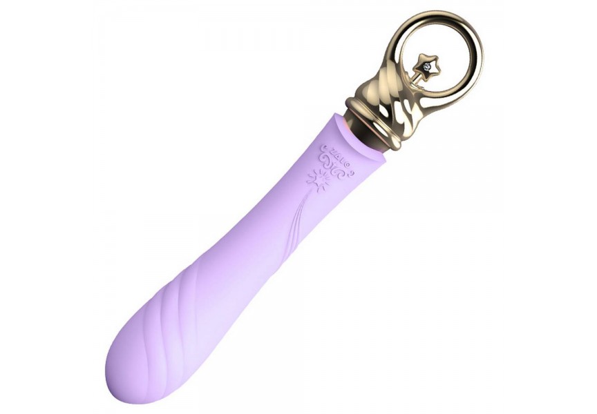 Θερμαινόμενος Δονητής 8 Ταχυτήτων - Zalo Courage Heating G Spot Massager Fantasy Violet 26.6cm