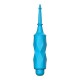 Τιρκουάζ Δονητής Ακριβείας 10 Ταχυτήτων - Circe ABS Bullet With Silicone Sleeve 10 Speeds Turquoise