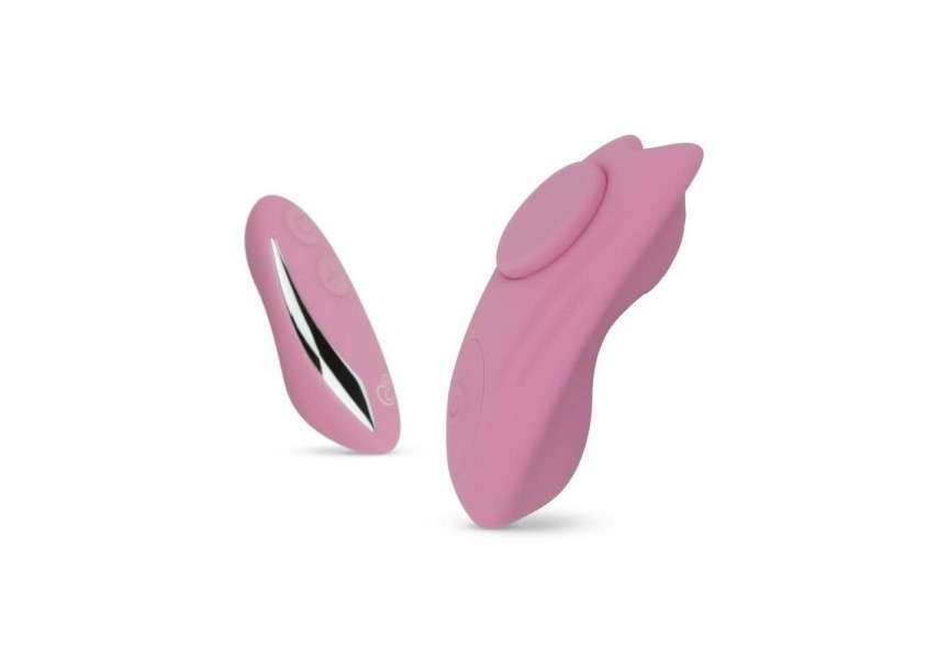 Ροζ Ασύρματος Δονητής Εσωρούχου 9 Ταχυτήτων – Buzzy Butterfly Pink 9 Speeds