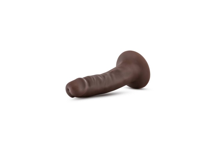 Dr Skin Plus Posable Dildo Chocolate 13.9cm