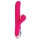 Δονητής Rabbit Με Κινούμενες Μπίλιες & Τροχό Διέγερσης Κλειτορίδας - Evolved Love Spun Pink 23.5cm