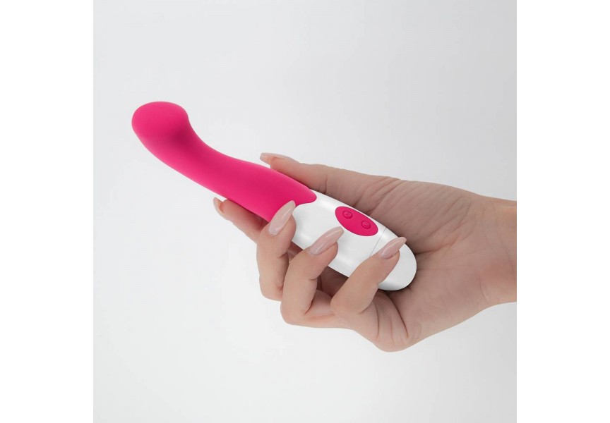 Crushious Trollie Vibrator Pink With Waterbased Lubricant 17.2cm