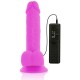Μωβ Ρεαλιστικό Ομοίωμα Πέους Με Δόνηση - Diversia Flexible Vibrating Dildo Purple 20.5cm