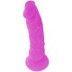 Μωβ Ρεαλιστικό Ομοίωμα Πέους Με Δόνηση - Diversia Flexible Vibrating Dildo Purple 21cm