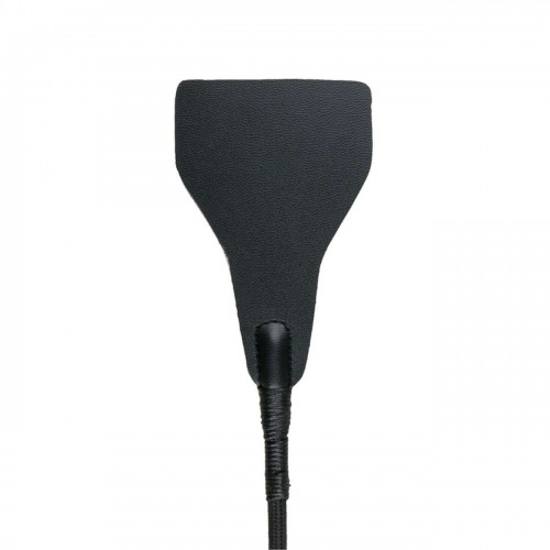 Καμουτσίκι Ιππασίας - Leather Black Crop Whip No1