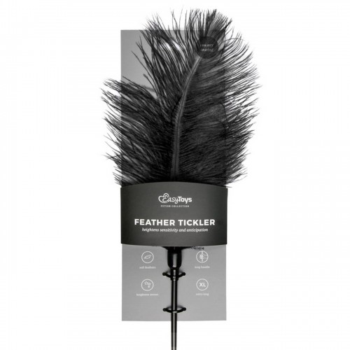 Μαύρο Φετιχιστικό Φτερό - Easy Toys Fetish Black Feather Tickler