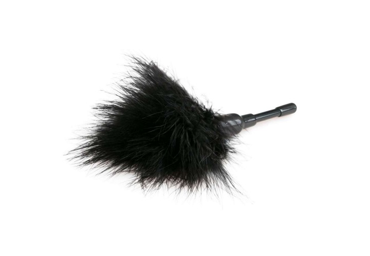 Μαύρο Φτερό Για Γαργάλημα - Easytoys Small Feather Tickler Black