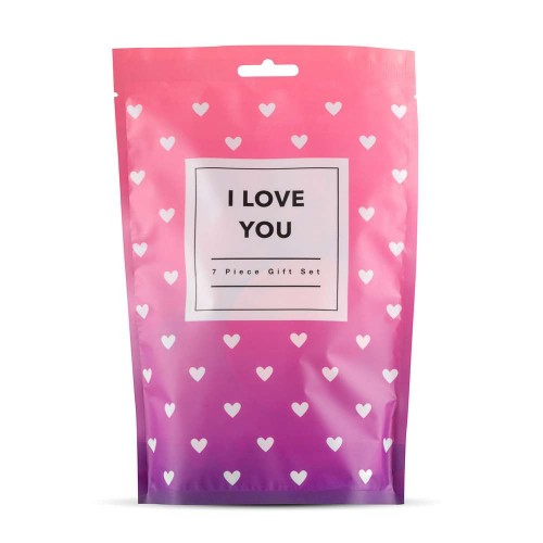 Σετ Ερωτικών Αξεσουάρ - LoveBoxxx I Love You 7 Piece Gift Set