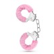 Μεταλλικές Χειροπέδες Με Ροζ Γουνάκι - Temptasia Cuffs Pink