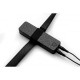 Διπλό Δονούμενο  Ομοίωμα Με Ζώνη - Power Pegger Double Strap On Vibrator Black