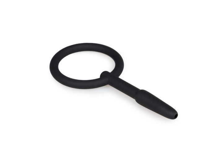 Sinner Gear Hollow Silicone Penis Plug With Pull Ring