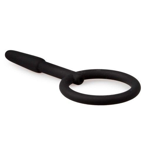 Σφήνα Ουρήθρας Με Άνοιγμα - Hollow Silicone Penis Plug With Pull Ring