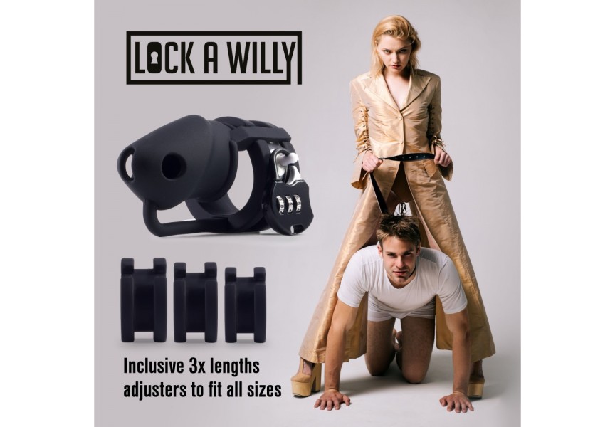 Κλουβί Πέους Σιλικόνης - Chastity Lock a Willy