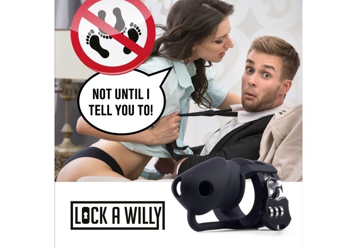 Κλουβί Πέους Σιλικόνης - Chastity Lock a Willy