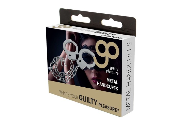 GP Metal Handcuffs Long Chain