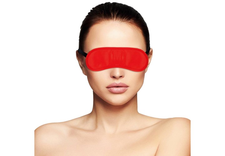 Κόκκινη Σατέν Μάσκα Ματιών - Darkness Eyemask Red