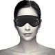Μαύρη Δερμάτινη Μάσκα Ματιών - Coquette Chic Desire Fantasy Vegan Leather Blind Mask