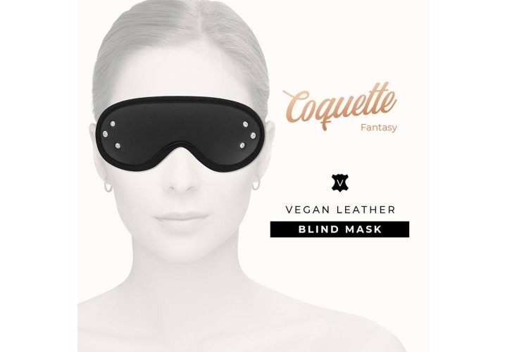Coquette Chic Desire Fantasy Vegan Leather Blind Mask