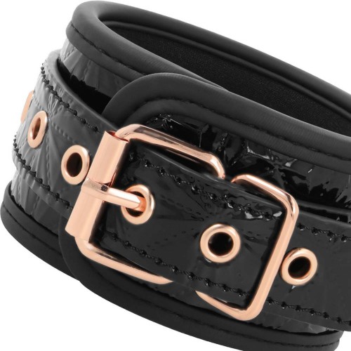 Μαύρες Ανάγλυφες Ποδοπέδες - Begme Black Edition Premium Ankle Cuffs