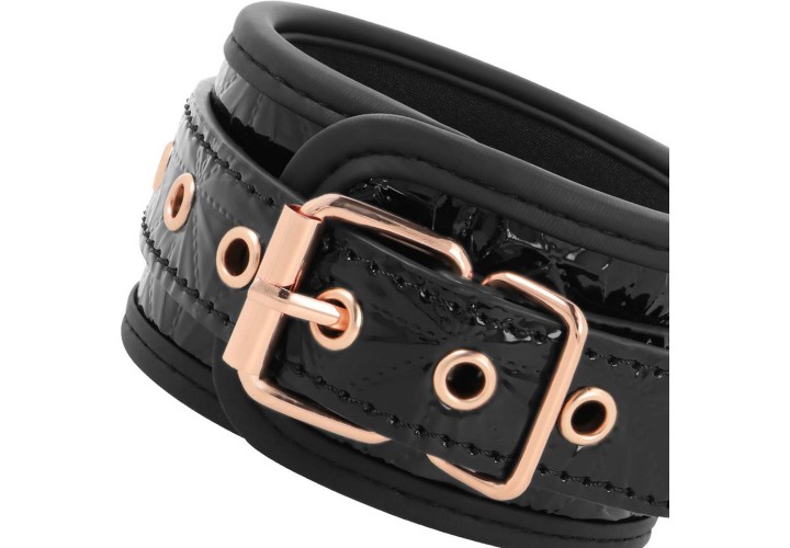 Μαύρες Ανάγλυφες Ποδοπέδες - Begme Black Edition Premium Ankle Cuffs