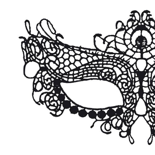 Crushious Mystica Lace Mask Black