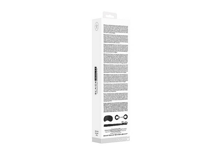 Σετ Με Φετιχιστικά Αξεσουάρ - Black & White Introductory Bondage Kit #1