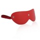 Κόκκινη Δερμάτινη Μάσκα Ματιών - Toyz4Lovers Blindfold Mask Red