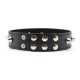 Μαύρο Δερμάτινο Κολάρο - Toyz4Lovers Collare Spikes Collar Black