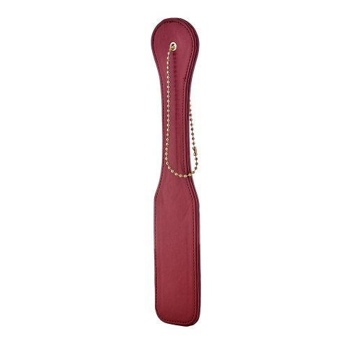 Κόκκινο Δερμάτινο Φετιχιστικό Κουπί - Dream Toys Blaze Elite Paddle Red