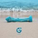 Γυάλινο Ομοίωμα Με Βάση Σιλικόνης - Gildo Ocean Ripple Glass Dildo