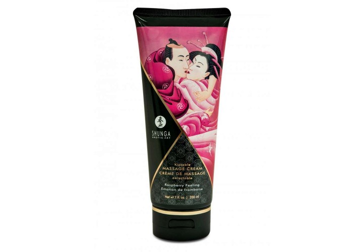 Shunga Erotic Art Massage Cream Raspberry Feeling 200ml