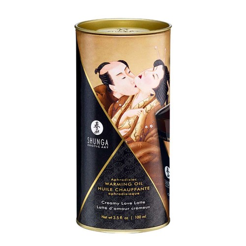 Βρώσιμο Αφροδισιακό Λάδι Μασάζ - Shunga Aphrodisiac Oil Creamy Love Latte 100ml