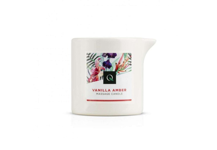 Αρωματικό Κερί Μασάζ Βανίλια Κεχριμπάρι - Exotiq Massage Candle Vanilla Amber 60g