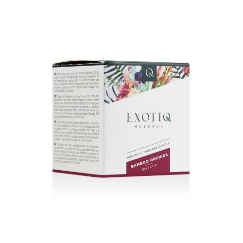 Αρωματικό Κερί Μασάζ - Exotiq Massage Candle Bamboe Orchids 60g