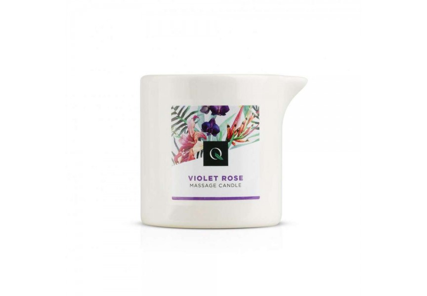 Exotiq Massage Candle Violet Rose 60g