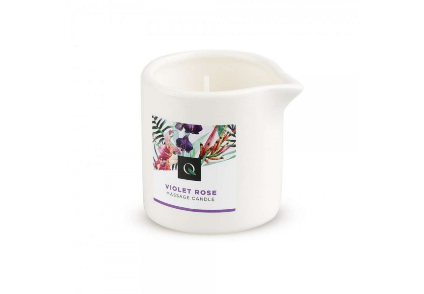 Αρωματικό Κερί Μασάζ - Exotiq Massage Candle Violet Rose 60g