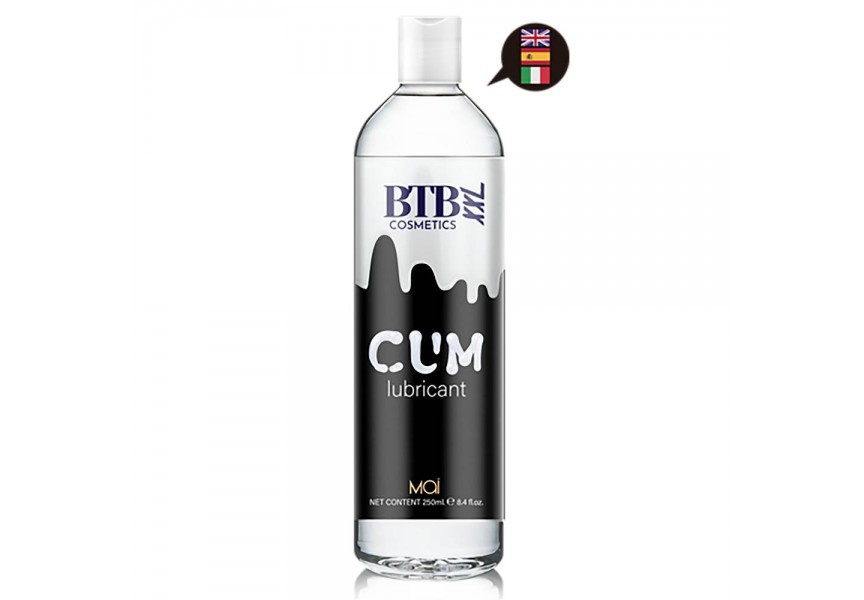 Λιπαντικό Νερού Σε Μορφή Σπέρματος - BTB Cum Lubricant 250ml