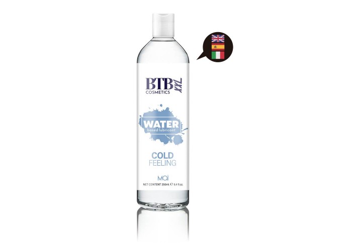 Δροσιστικό Λιπαντικό Νερού - BTB Waterbased Cold Feeling Lubricant 250ml
