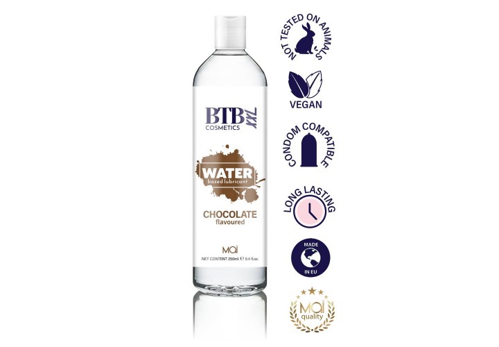 Λιπαντικό Νερού Με Γεύση Σοκολάτα - BTB Waterbased Flavored Chocolate Lubricant 250ml