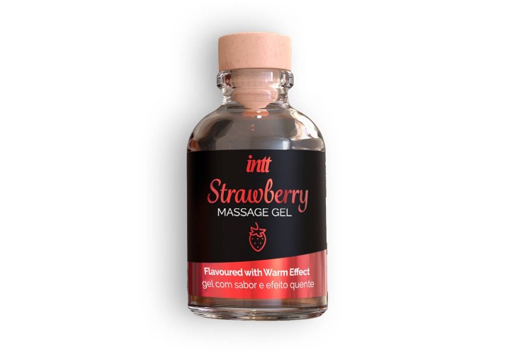 Intt Strawberry Flavoured Warming Massage Gel 30ml